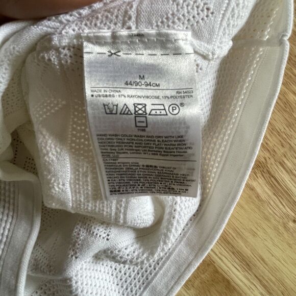 Banana Republic Sweater Lightweight Long‎ Sleeve Geometric Womens Medium - Picture 4 of 8